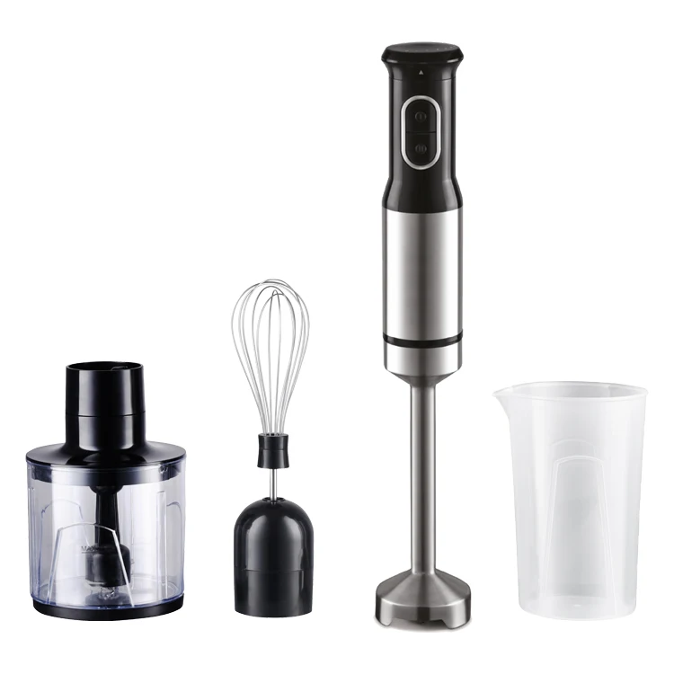 4 in 1 Electric Hand Blender Set for Kitchen Small Juicer with Variable Speed Household Appliance Hotels Made Durable Plastic