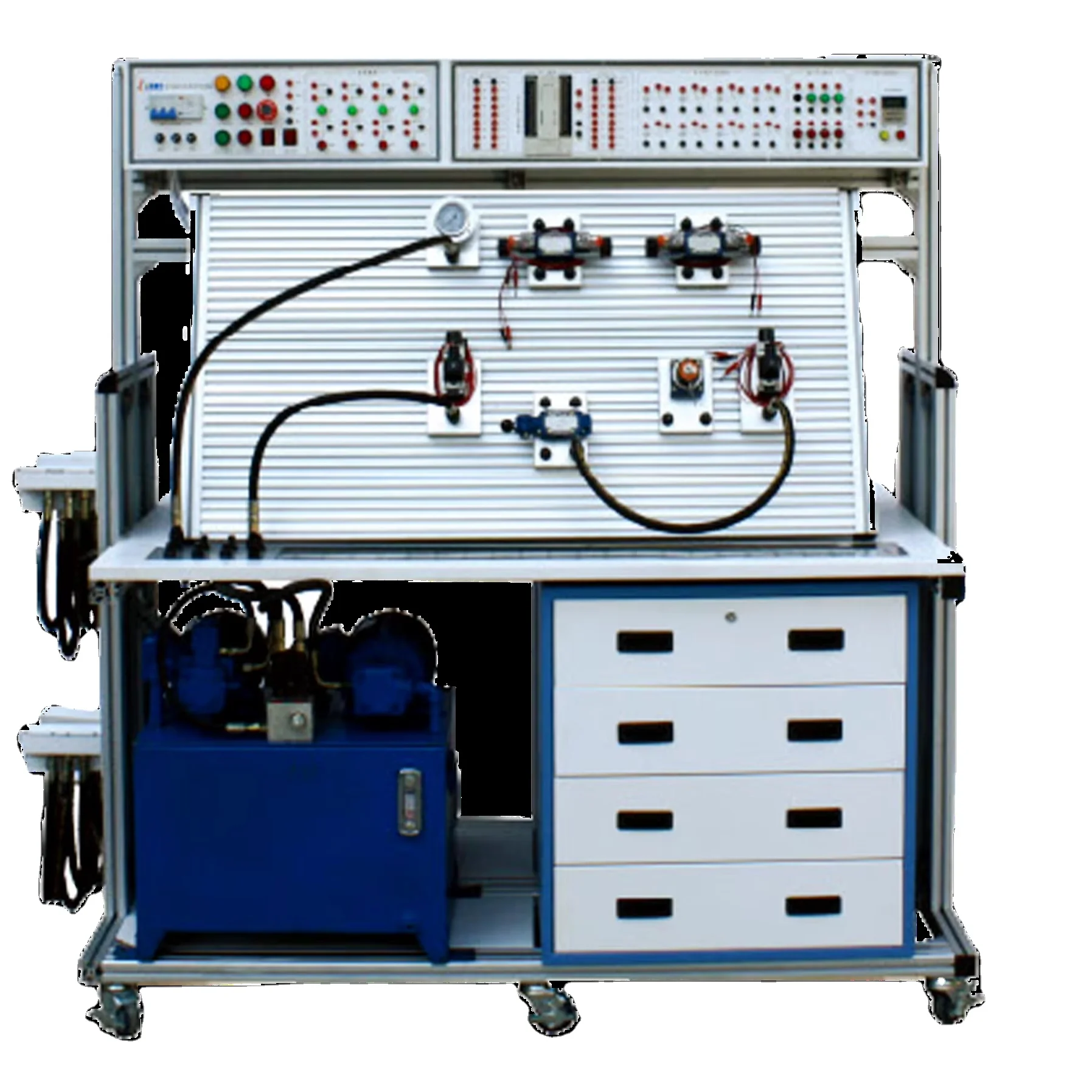 Mechatronics programmable control system integrated practical training equipment for school