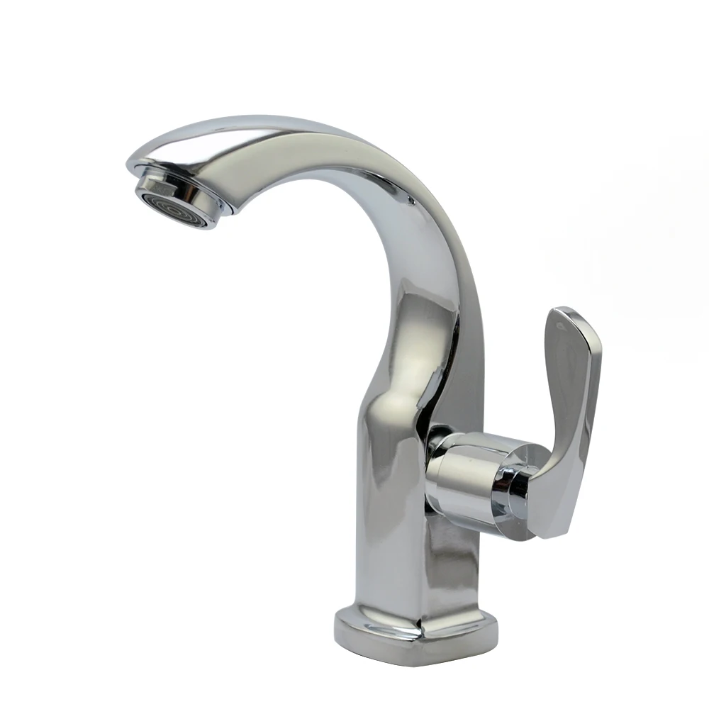 Single Cold Bathroom Faucets Zinc Basin Faucets for Bangladesh and Pakistan Grifo