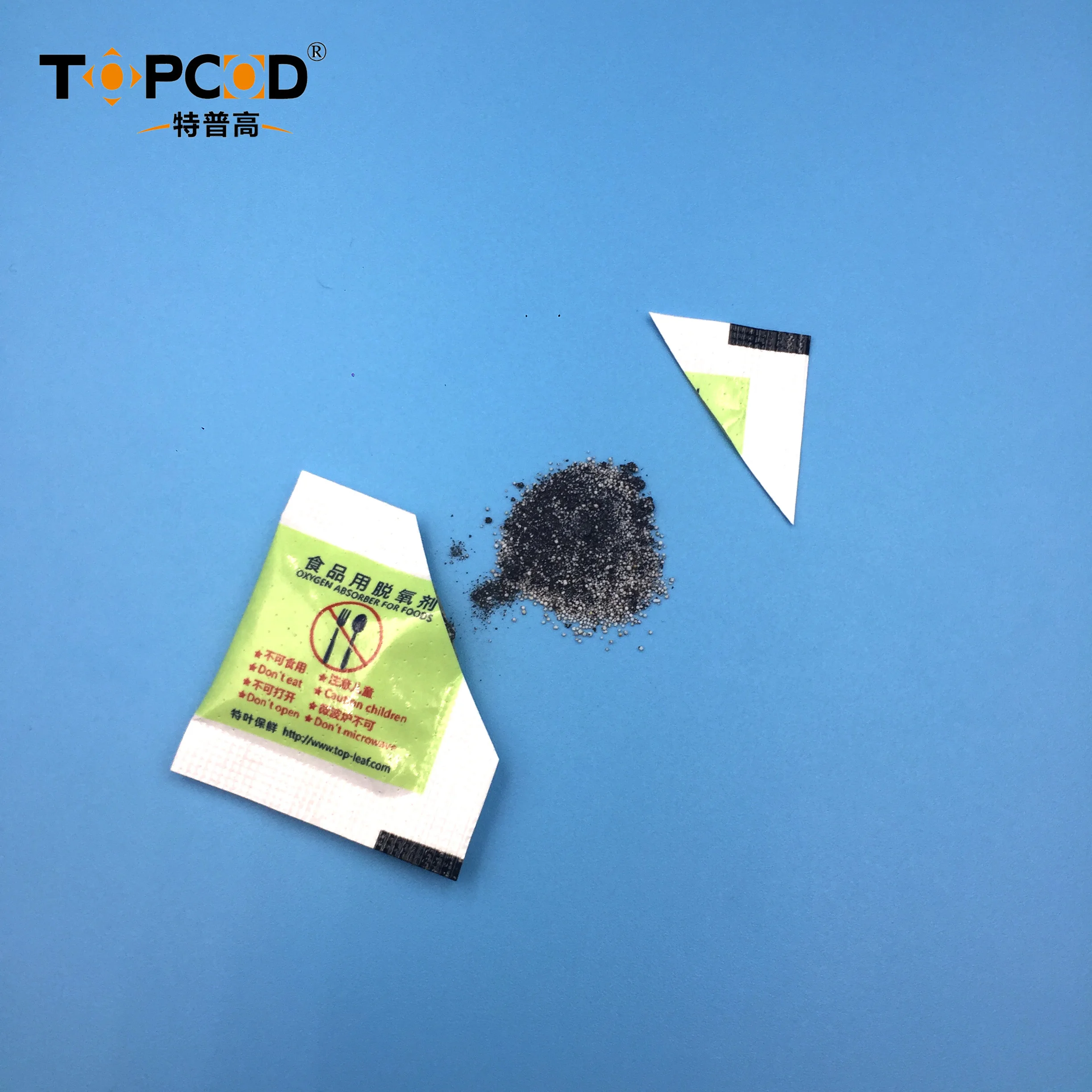 wholesale grade iron powder 500cc oxygen absorbers for packaging deoxidizer desiccant
