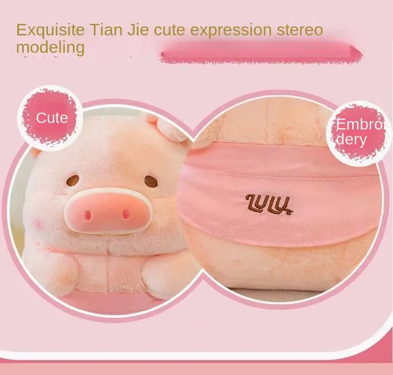 Custom Stuffed Plush Business Gift Plushies Wholesale Cute Lulu pig Plush Toys