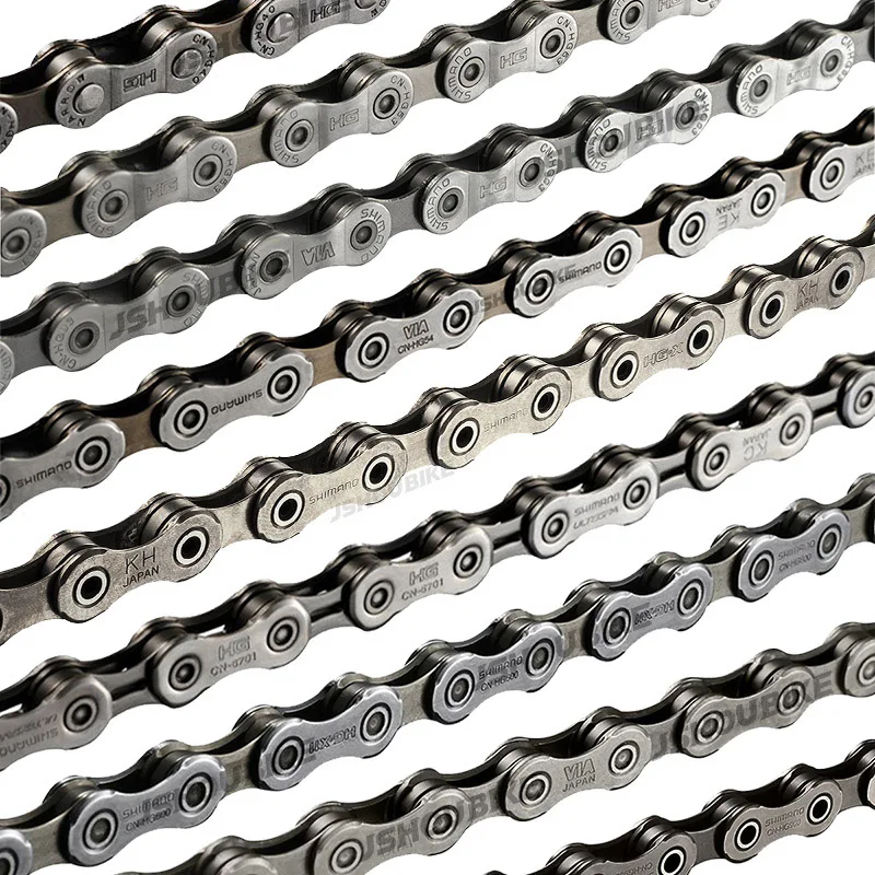 
China Factory Supply Cheap Steel Bike Parts 116 Links 8/9/10/11 speed Bicycle Chain for Adult Bike 