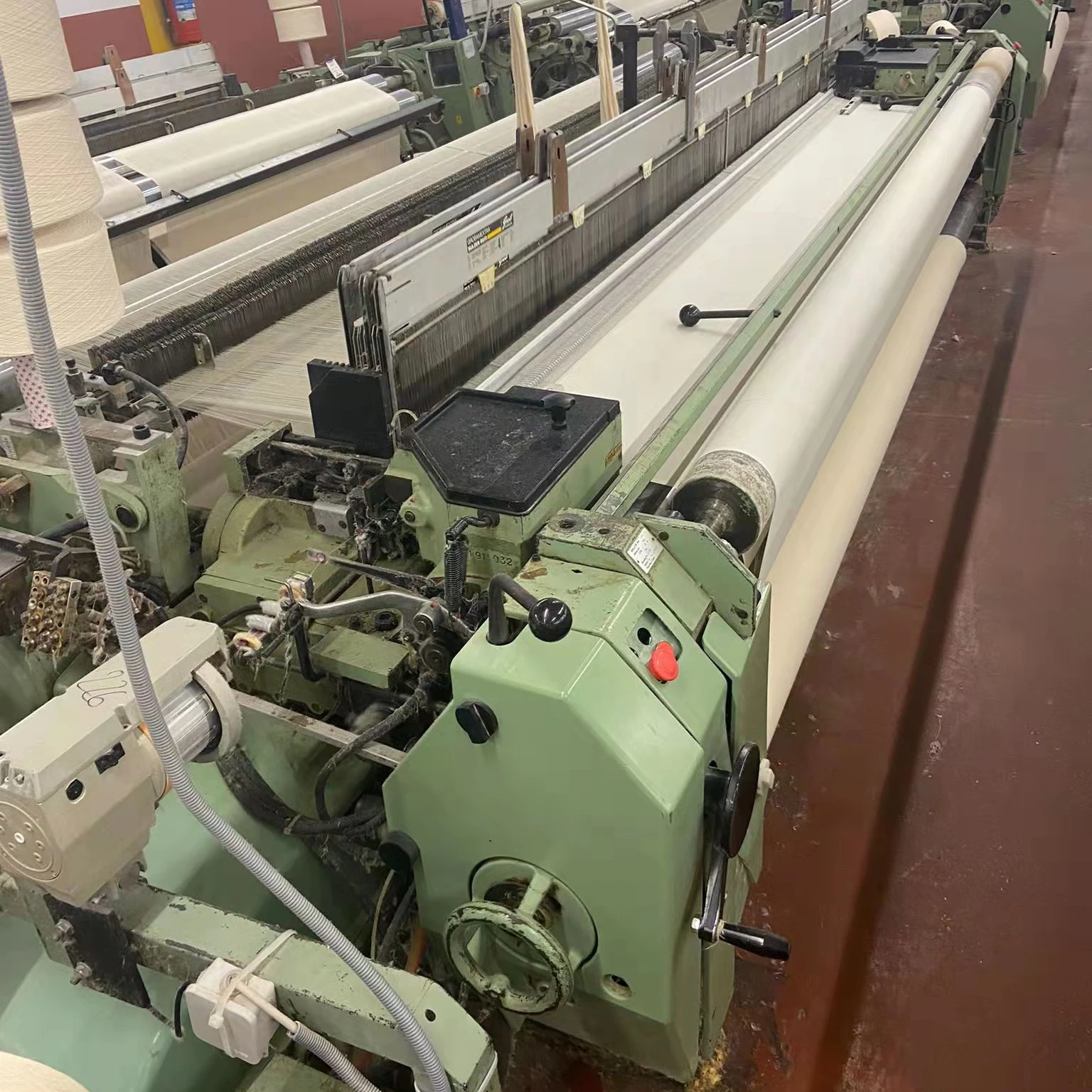 used sulzer projectile weaving looms