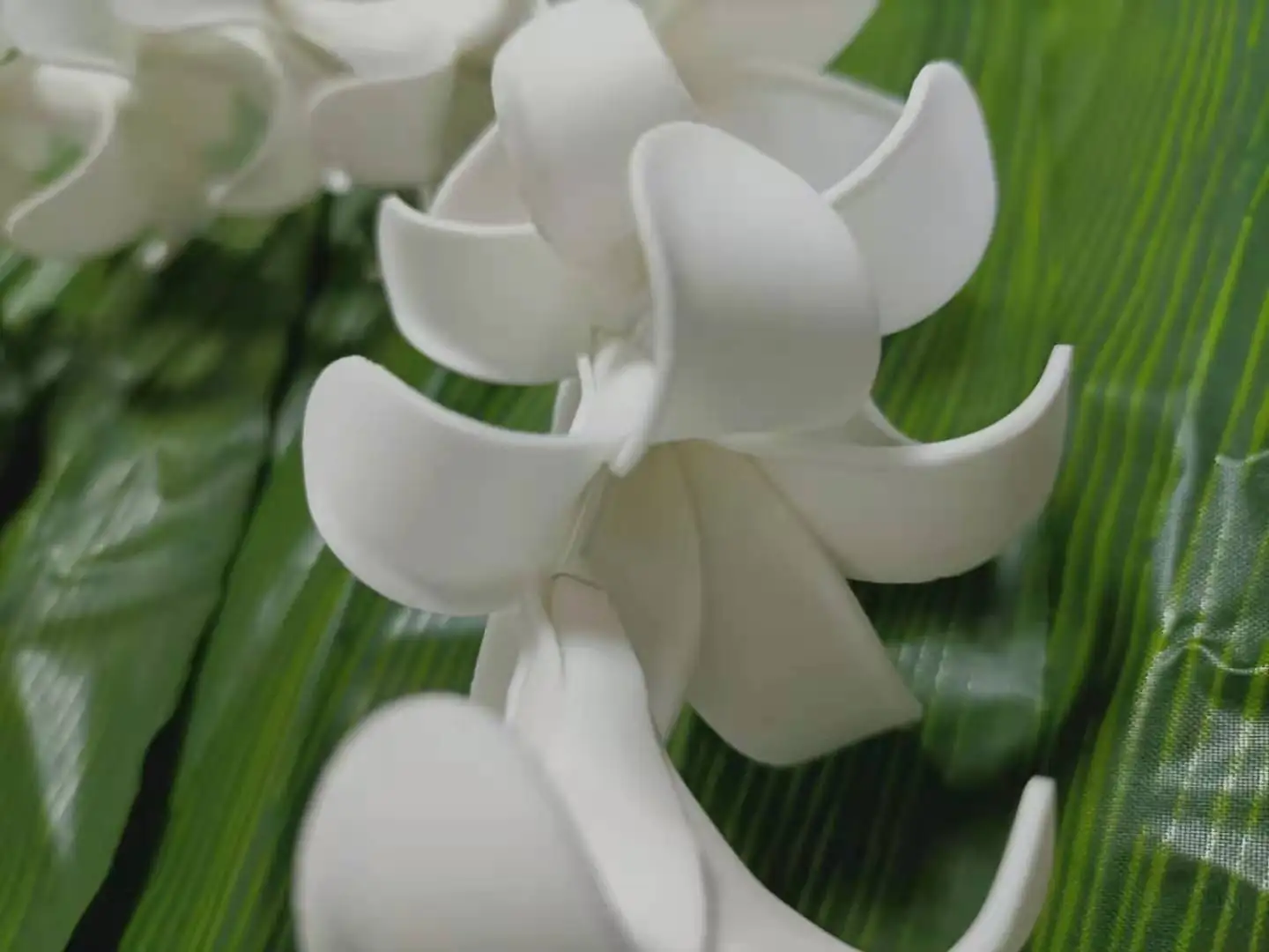 Высококачественная искусственная пена Puakenikeni Hawaiian Lei для празднования танца Хула и украшения