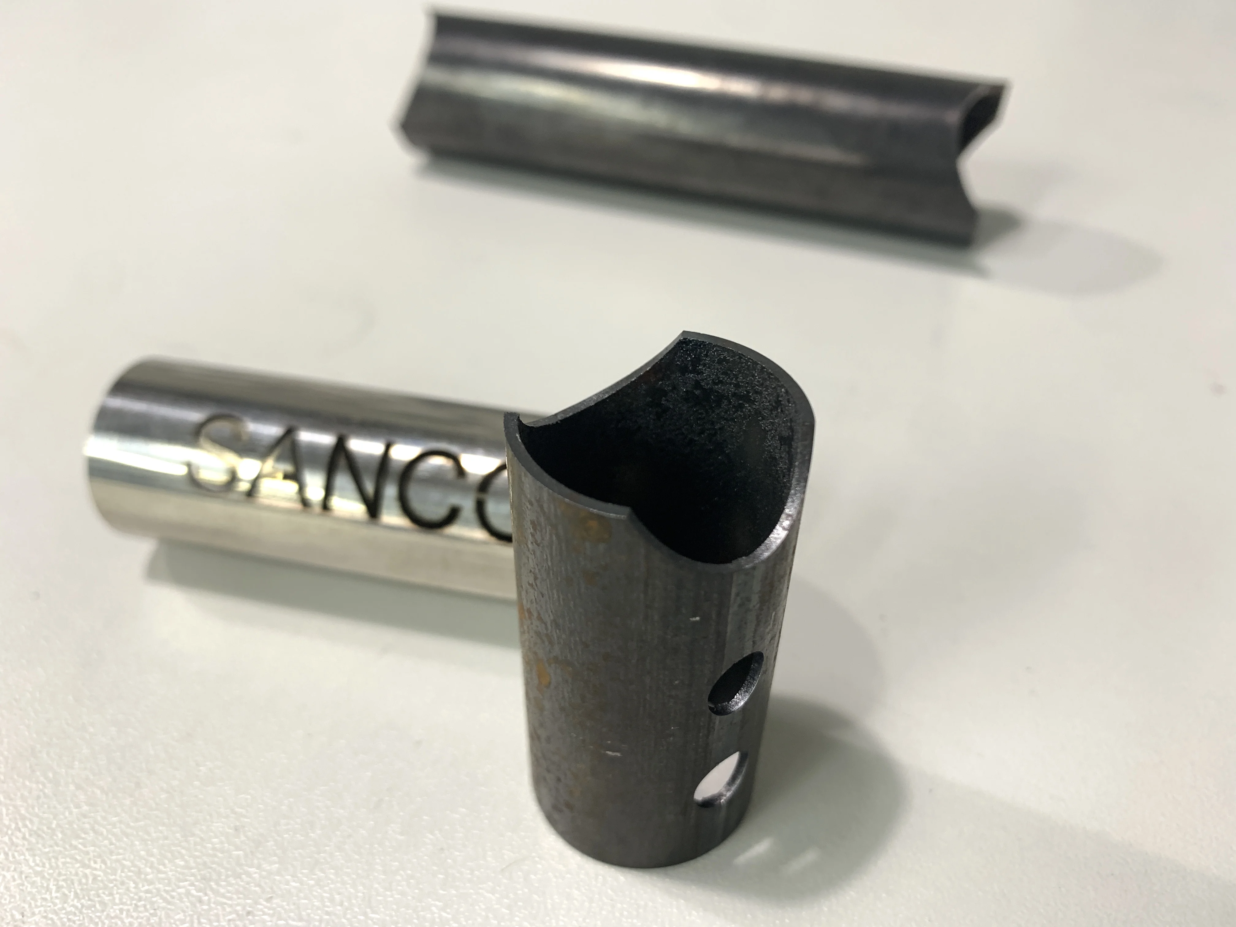 cnc roll hydraulic aluminium corner notching and crimping machine