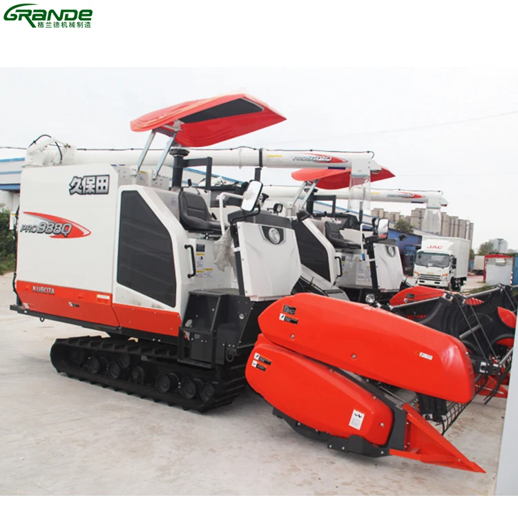 90% new used KUBOTA PRO988Q combine