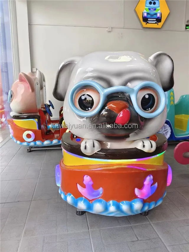 Coin operated ride on car Amusement Park Arcade Game Machine Coin Operated Kiddie Rides For Rent