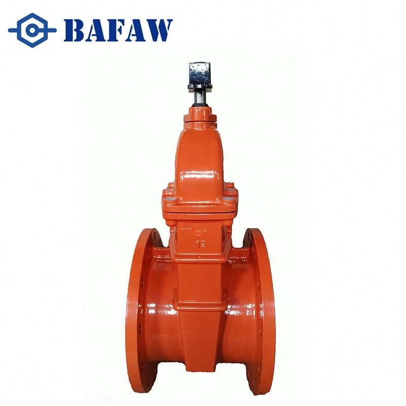  AWWA C509 ductile iron flanged gate