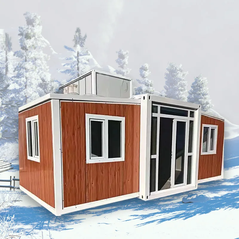 China Modular 3 Bedroom Ready Made House Modular Tiny Kit Set Cabin Homes Foldable room boxable Container House For Sale