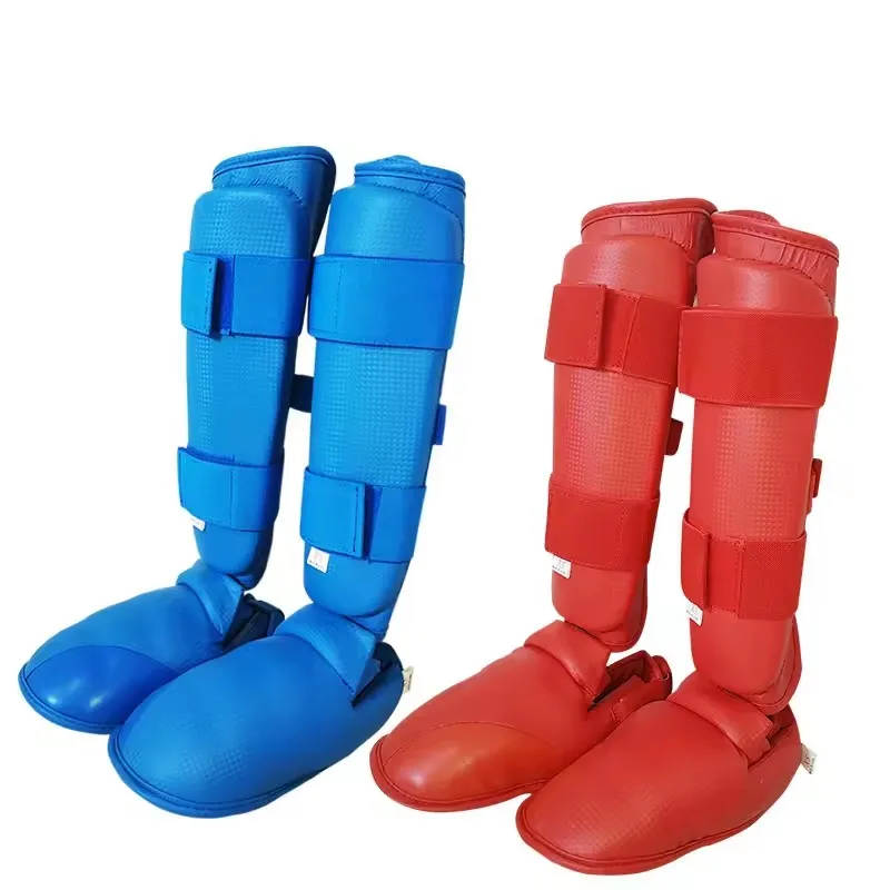 Karate Protective Gear Karate Shin Guard Foot Guard Martial Arts Training Karate Shin Instep Guard High Quality