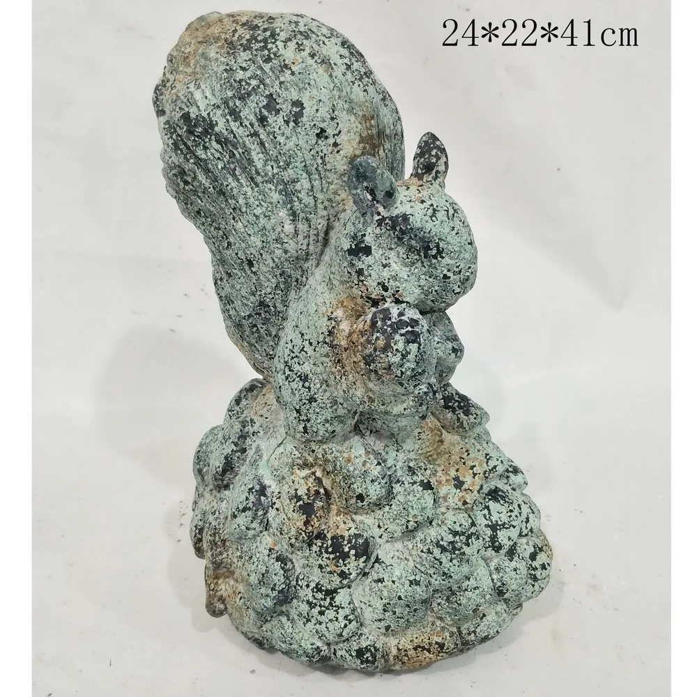 Custom Cartoon Commercial Art Statue Animal Funny Frog Lawn Garden Statue Gifts