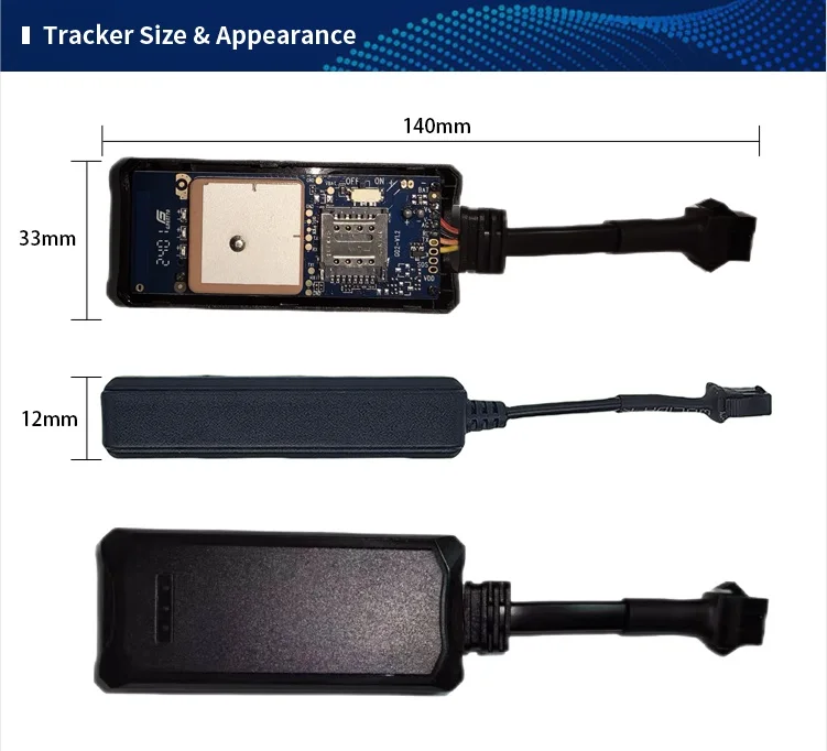 2G tracking device $5.5 real-time tracking locator mini GPS car moto tracker