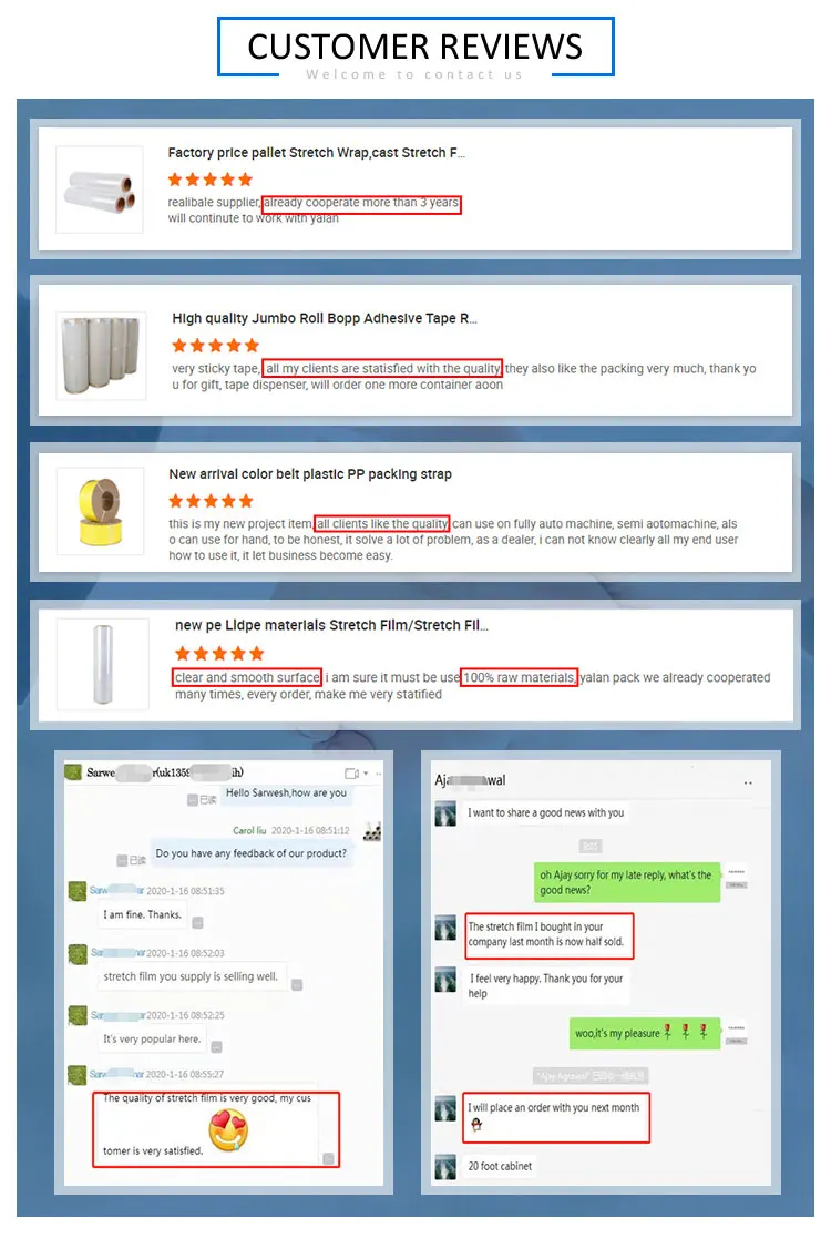 Wholesale Custom Colored Casting Laminating Plastic Pallet Wrap PE Stretch Film Color Stretch Film