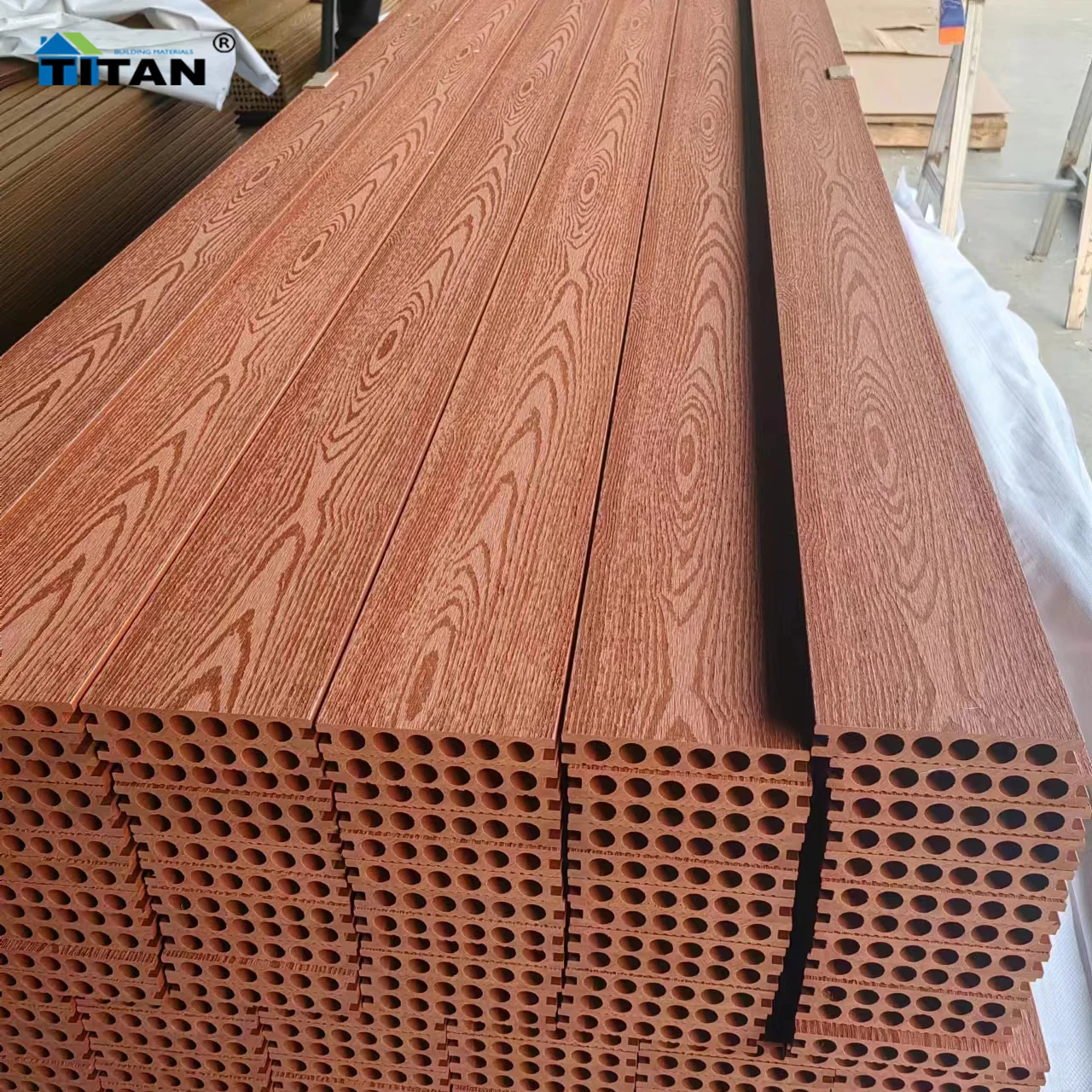 Interlocking Wpc Outdoor Pvc Floor Panel Wpc Piso Deck For Outdoor Pool