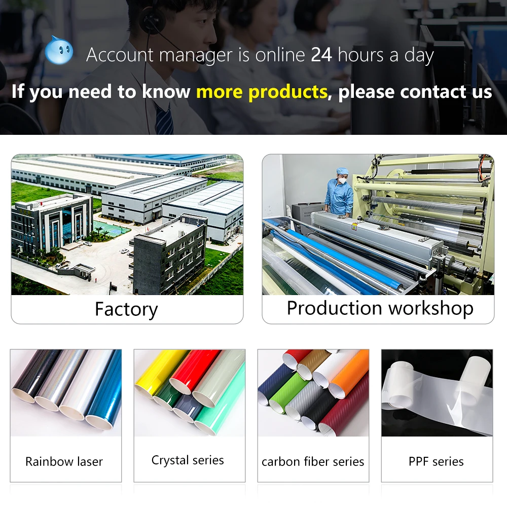 XPPF 1.52*15M Hot Selling PU Anti-Scratch Glossy Black Car Wrap Vehicle Film Wrap Car PPF Protect Film