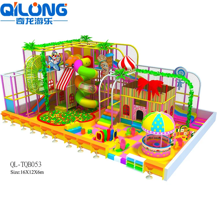 New Design Candy Style Playground Indoor Equipment (QL-150523D)