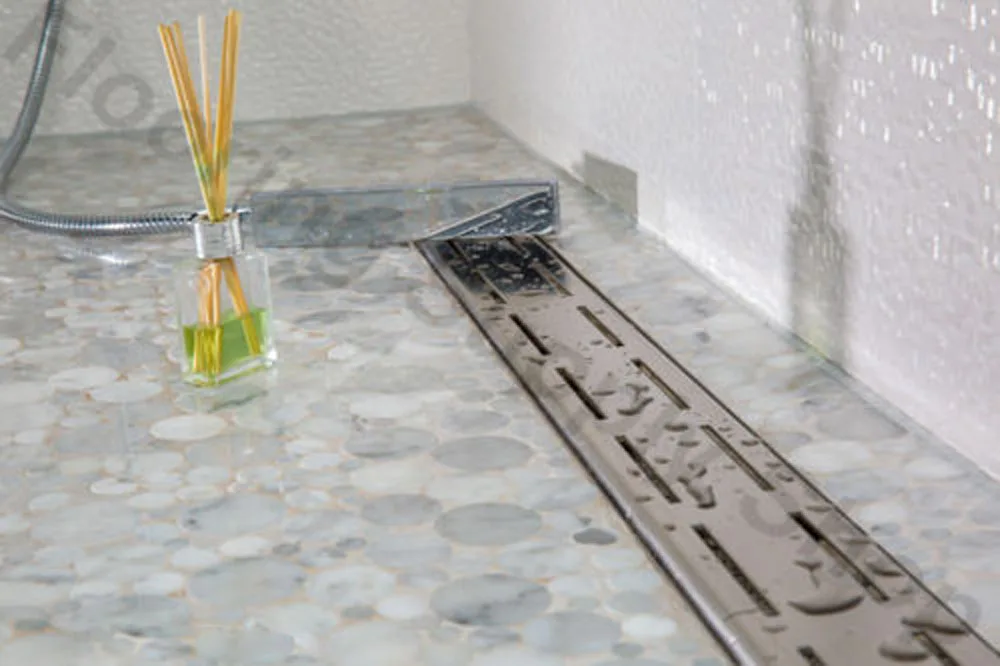 wash basin siphon sink drainer steel bathroom water drainage concrete drain covers linear drain