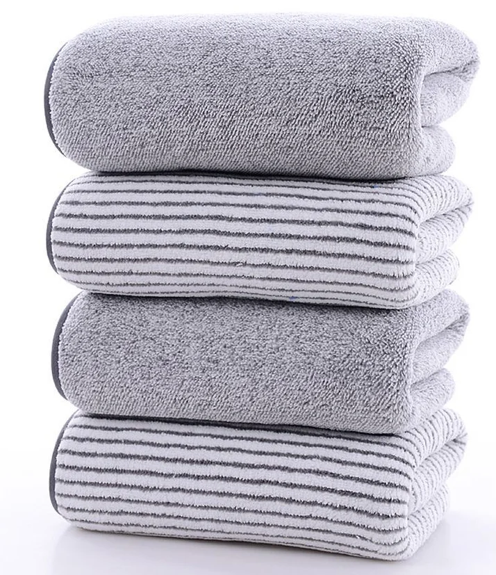 
Luxury Bamboo Charcoal Fiber Microfiber Coral Fleece Towels Fast Dry Customized Towels 