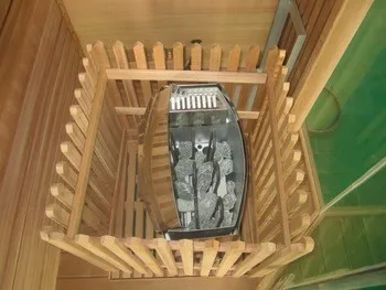 Indoor hemlock Wood Dry Steam Function and Sauna Rooms