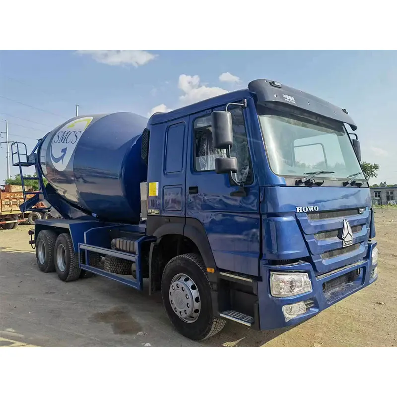 Sophisticated Technology Used HOWO 6 Cubic Yards Cement Concrete Cement Mixer Truck