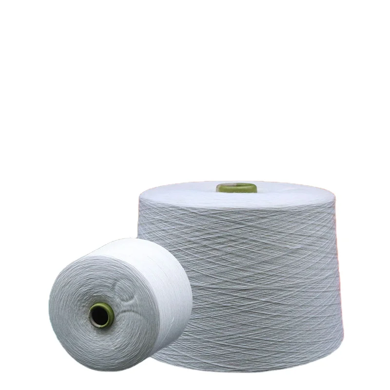 40S/1 60:40 Cotton Polyester carded ring blended yarn for weaving airjet quality