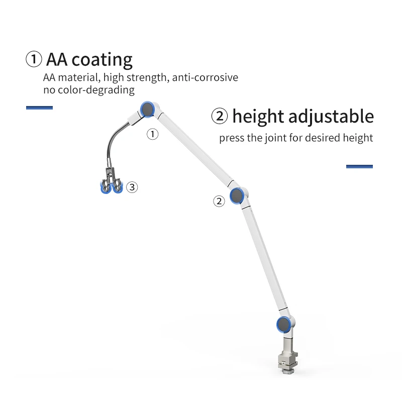 Ventilator Support Arm
