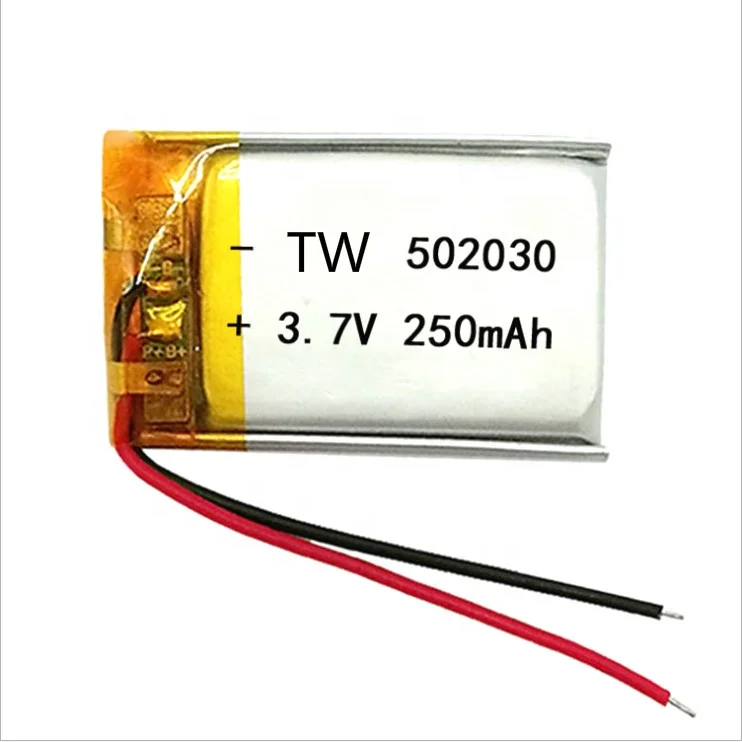 502030 250mah 3,7 v lpb power jst штекер литий-полимерный ионный аккумулятор с разъемом для ИБП