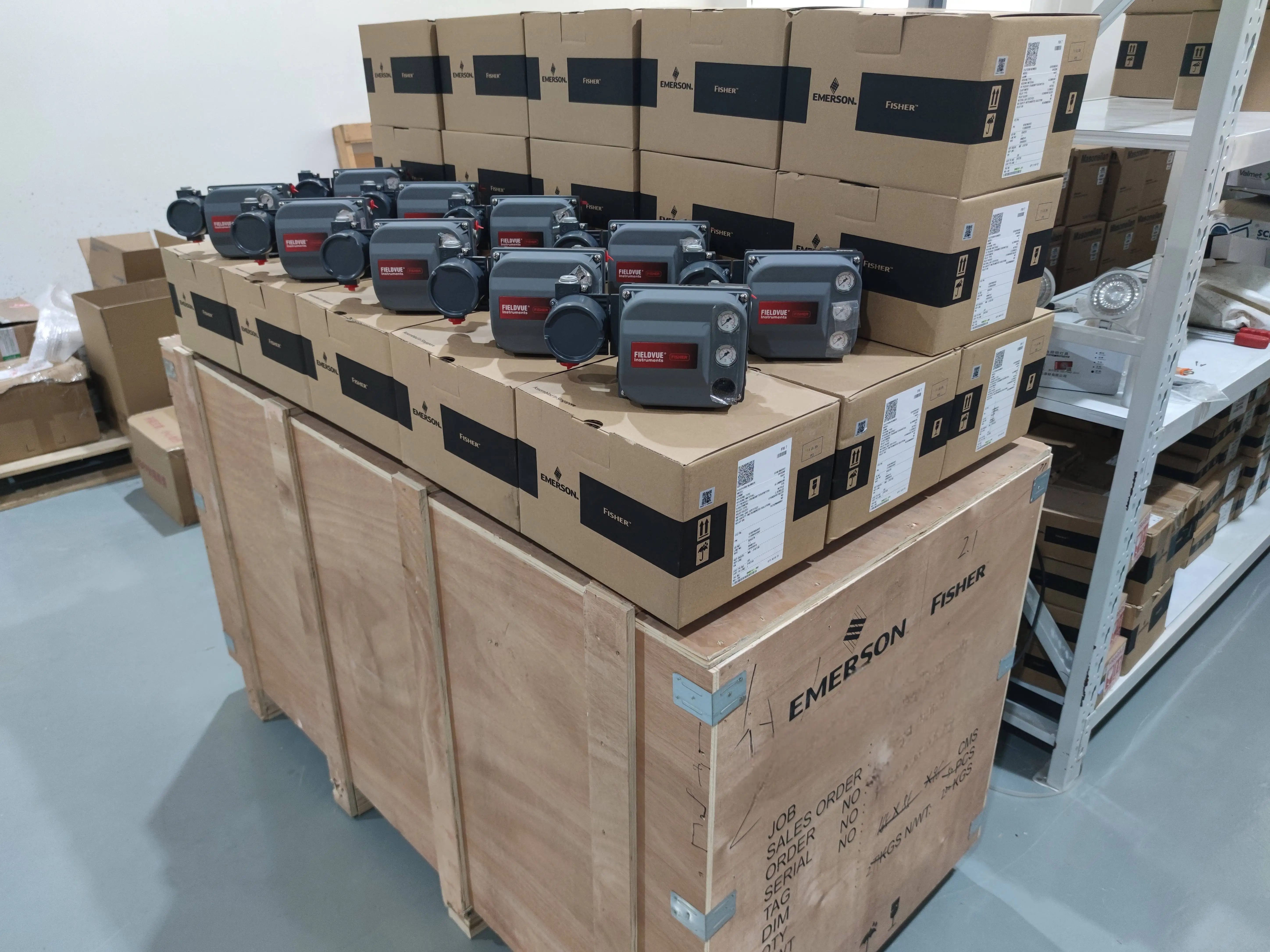 Stock Emerson Fisher Pneumatic Control Valve High Quality 3582i DVC6200  DIGITAL HART VALVE POSITIONER