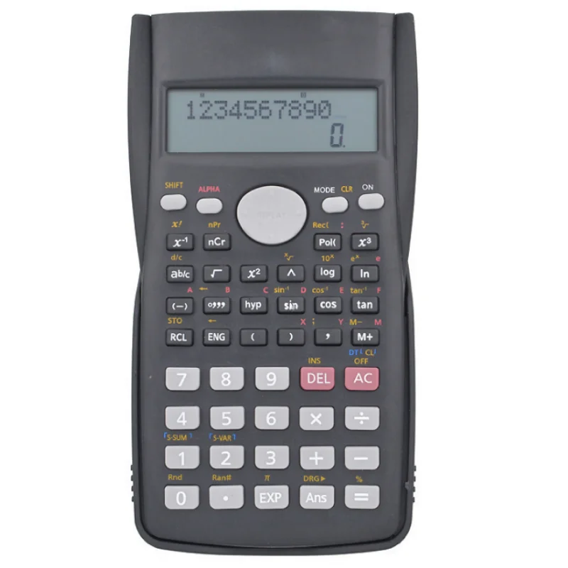 Scientific Function Calculator Portable Accounting Student Office Multifunction Computer