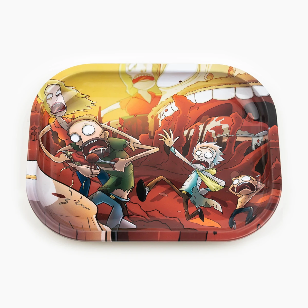 
Tray Food Serving Tray 18x14cm Weed Tray High Quality Custom Metal Ashtray China 