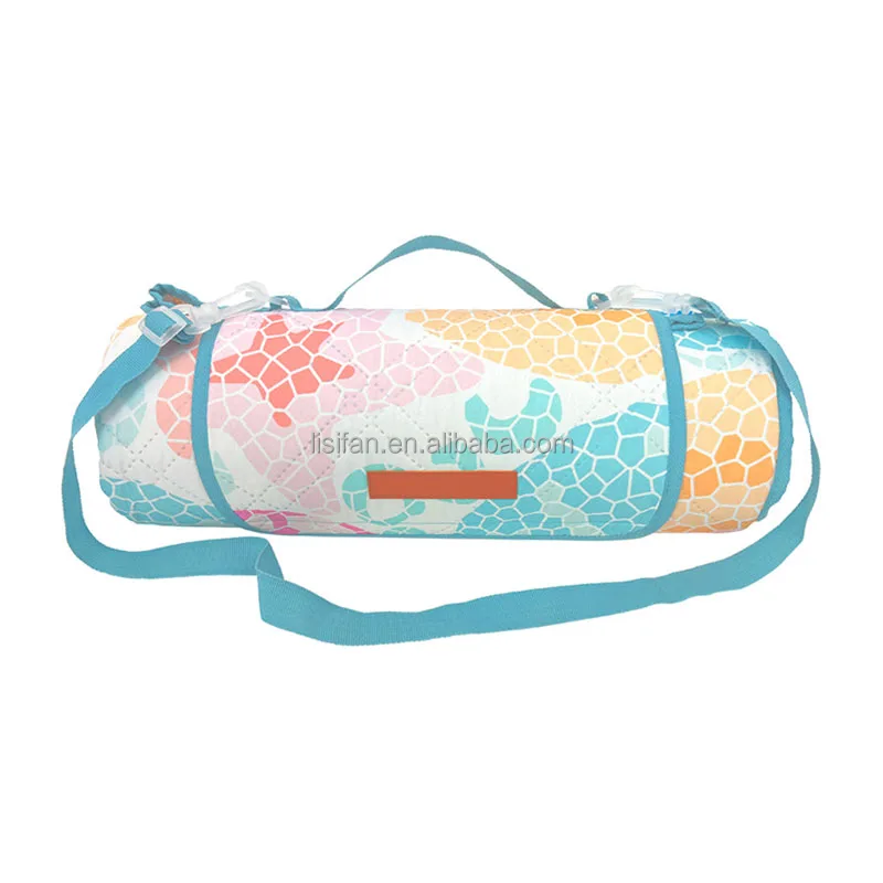 Outdoor Custom Logo Printed Picnic Blanket Beach Mat Large Sand Proof Waterproof Camping Blanket