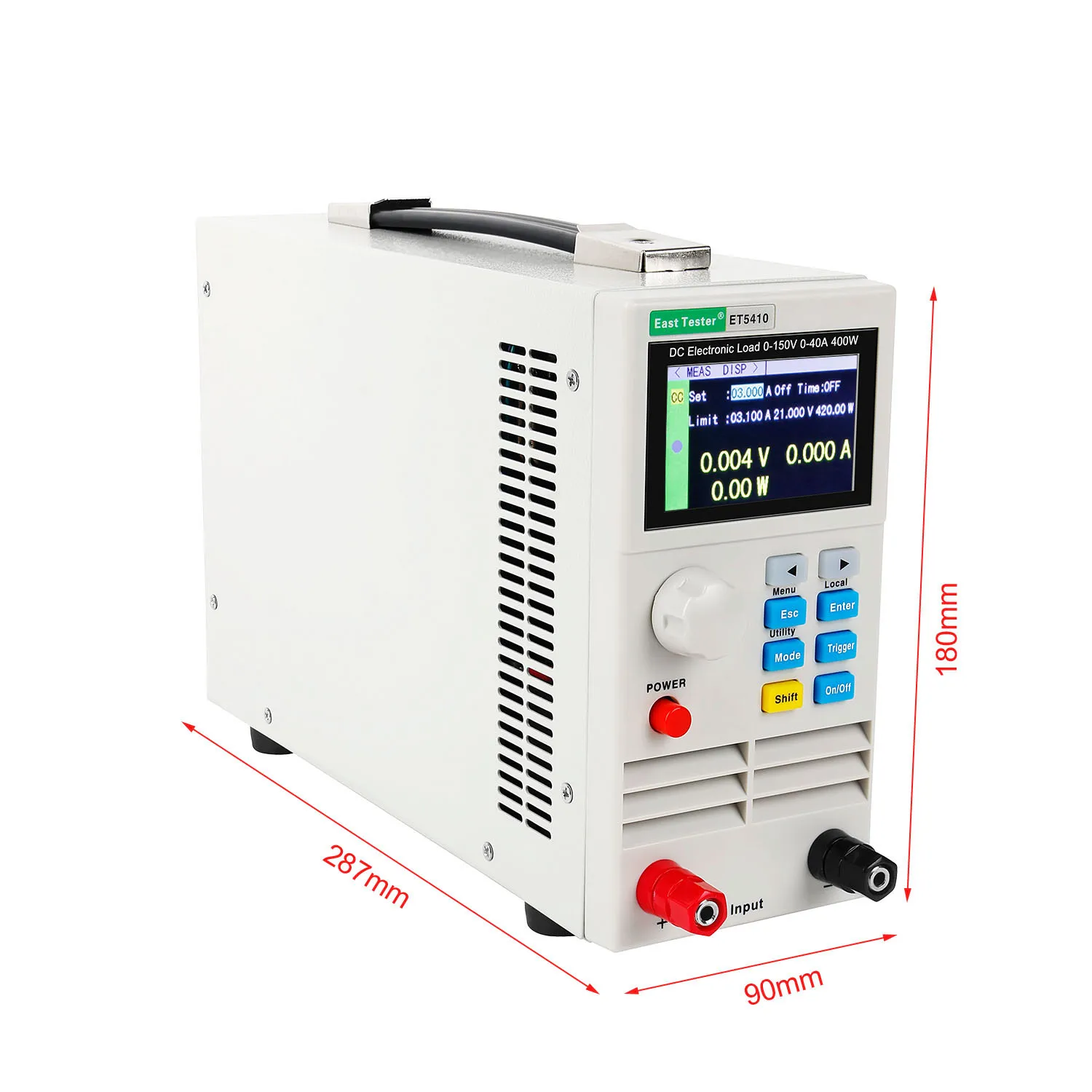 Тестер емкости аккумулятора ET5410 400 Вт 150 в 40 А одноканальный программируемый электронный тестер постоянного тока