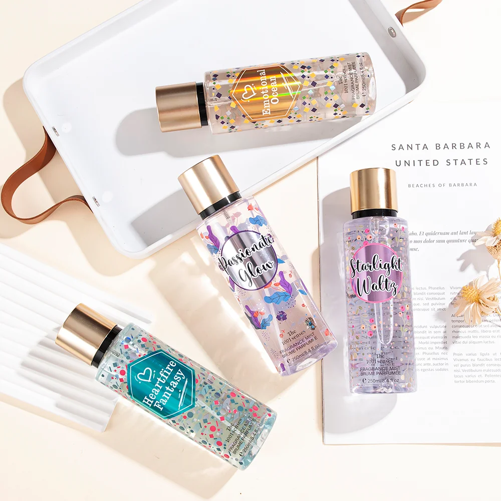 Wholesale Factory Price Floral Fragrance Long Lasting Smell Body Splash 250ml Private Label OEM ODM Female Perfume