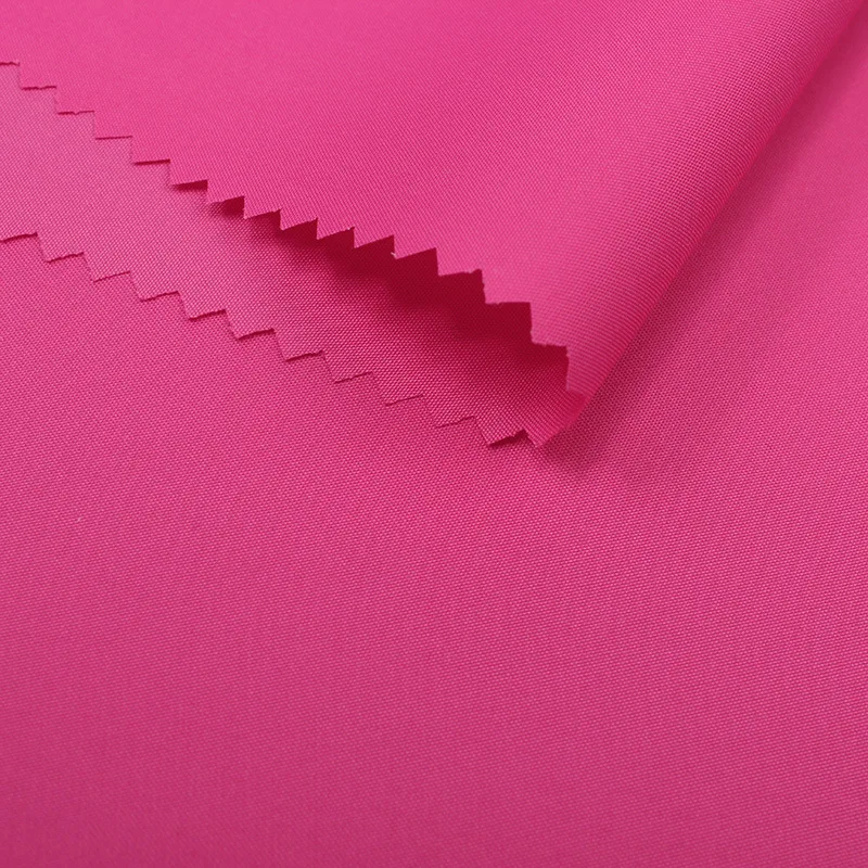 china factory  polyester recycled and eco-friendly 230t pongee 75D elastic silk 75g rpet fabric for clothing bags