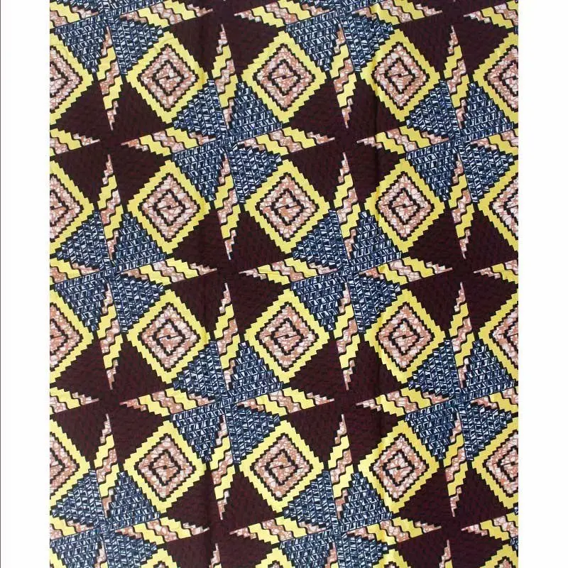 new arrival african golden wax print fabric 100% cotton ankara hot sale print