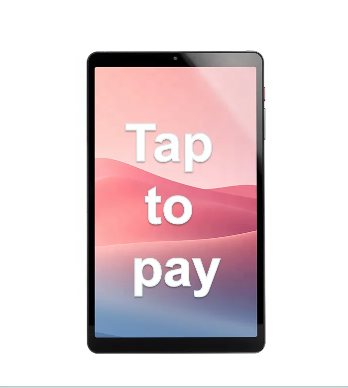 Customized point of sale system tablet pos system 8 inch android tablet android nfc screen terminal de paiement electonique