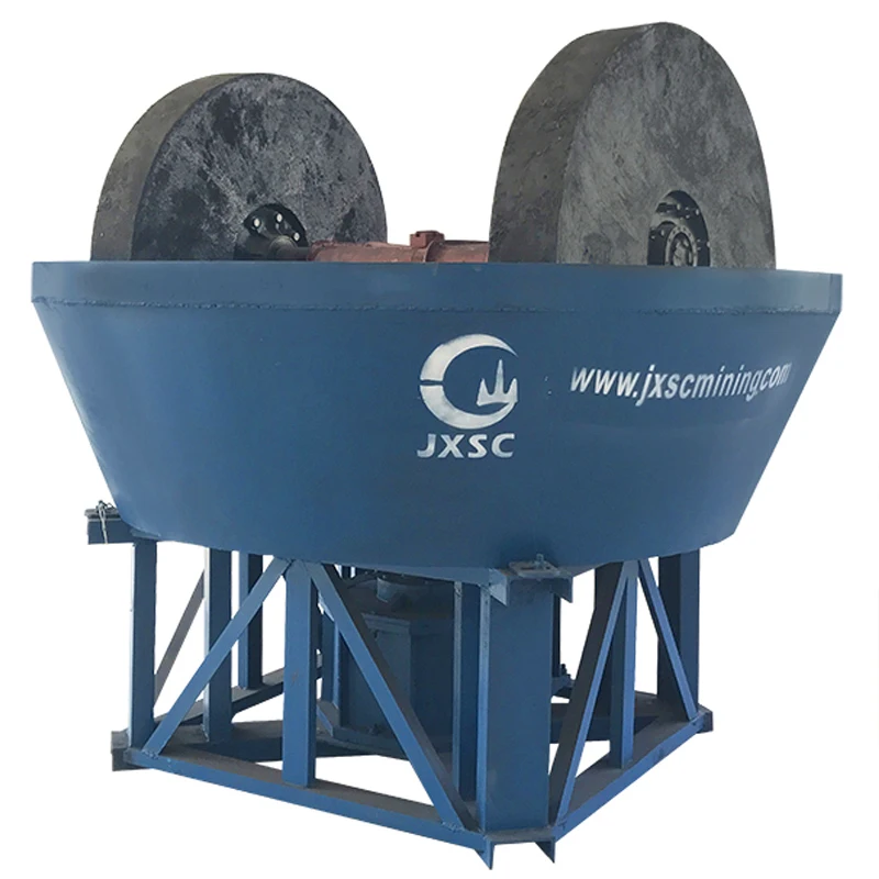 Mining Recovery Equipment Round Grinding Wet Pan Mill For Selecting Gold Zimbabwe