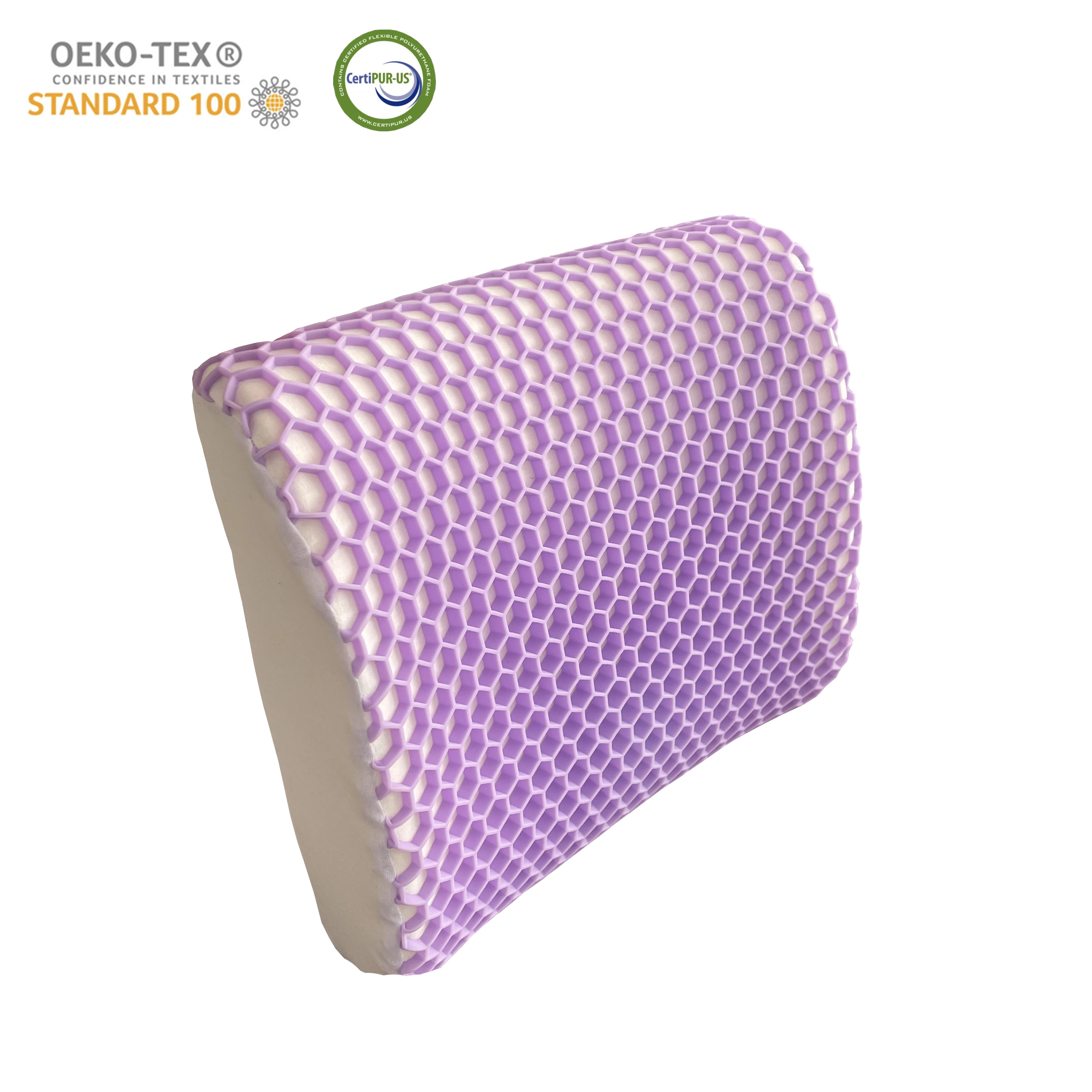 Orthopedic Comfort Car Seat Office Chair TPE Cover Memory Foam Back Support Cushion