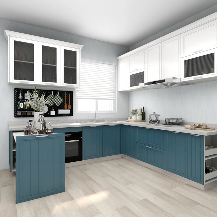 
Hangzhou Jumbuck standard RTA kitchen cabinet Australia design Lake Baikal style kitchen furniture 