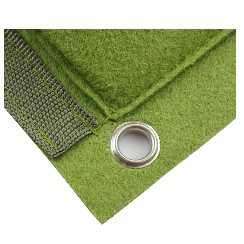 hebei Upin planter water resistant 6/7 pockets felt fabric waterproof hanging wall plant grow bag upside