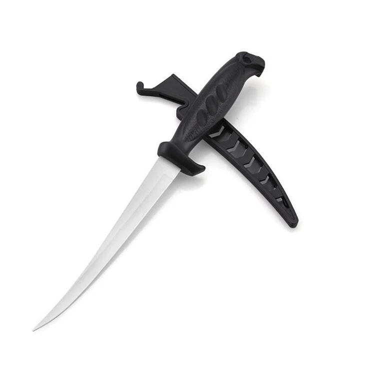 
PP+TPR Lightweight Filleting Knife 6 inch Multi Colors Knife for Outdoor Kitchen Tools Fillet Knife 