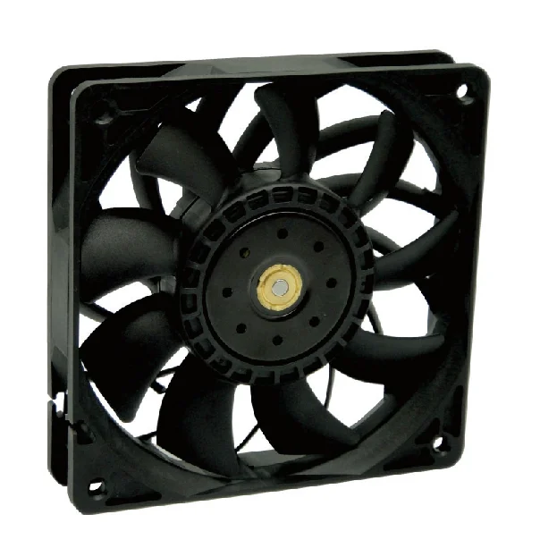 YDD1225B12F 5300RPM high volume high speed dc axial air cooling fan 120x120x25