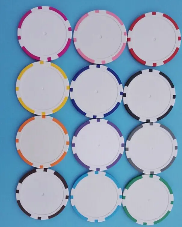 Plastic tokens casino poker chips
