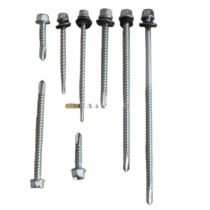 Supply hex wafer head self drilling screw