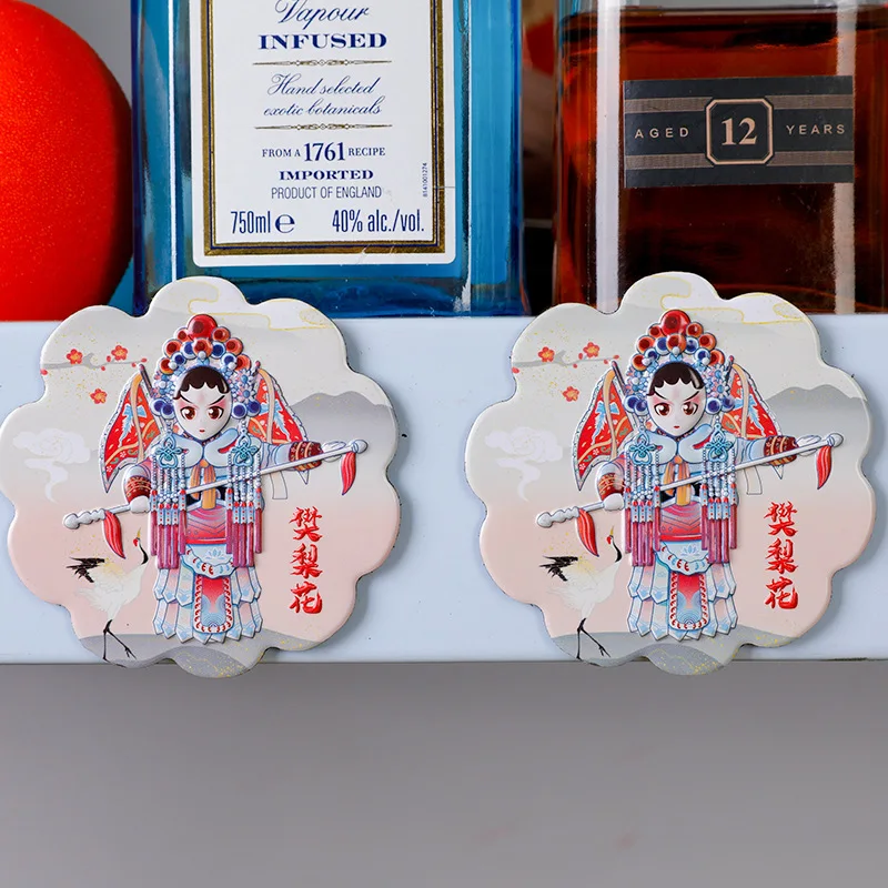 Popular Design Custom Die Cut Fridge Magnet Sticker