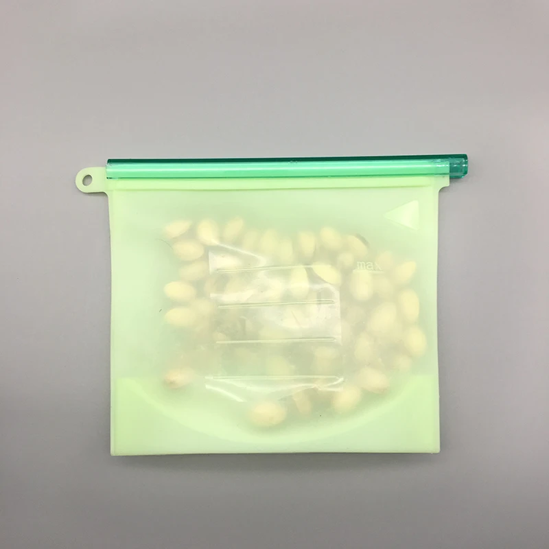 Лидер продаж с фабрики, многофункциональные силиконовые многоразовые вакуумные пакеты для хранения продуктов