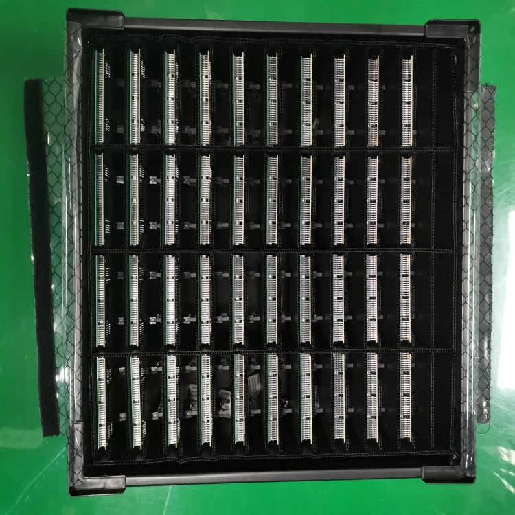 Customized Glassware Storage Boxes Corrugated Plastic Sheet Box Storage Boxes