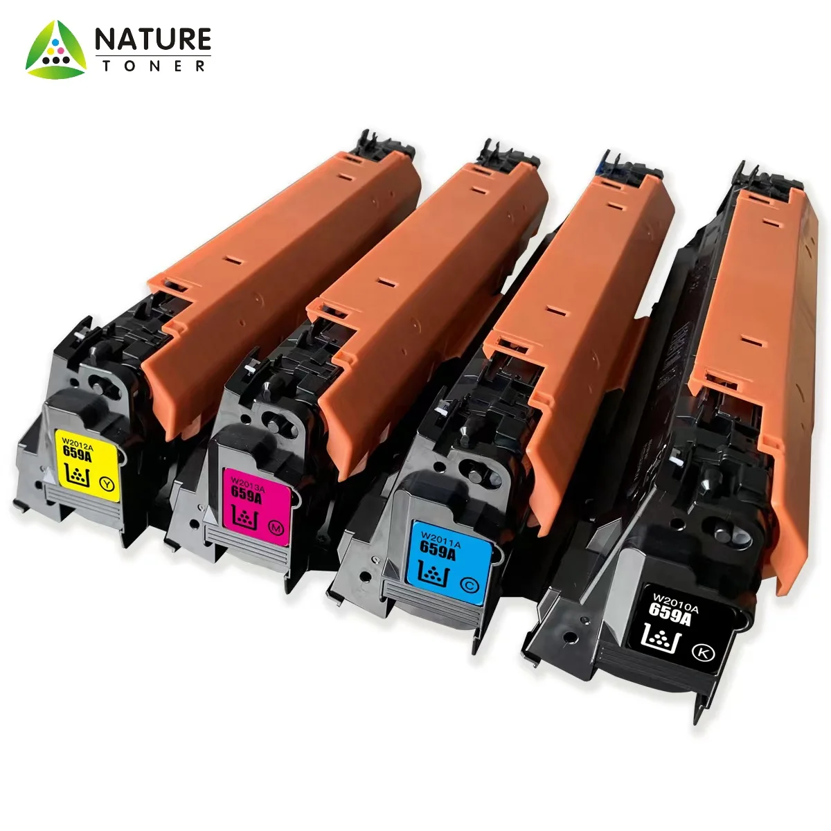 Color Toner Cartridge W2010X to W2013X, 659X toner with chip for HP Color LaserJet Enterprise M856dn M856x MFP M776dn 776z 776zs