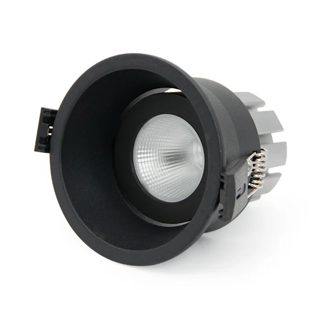 Led Downlight Black Frame Factory Project 7w Round Recessed Downlight Led Adjustable Led Downlight