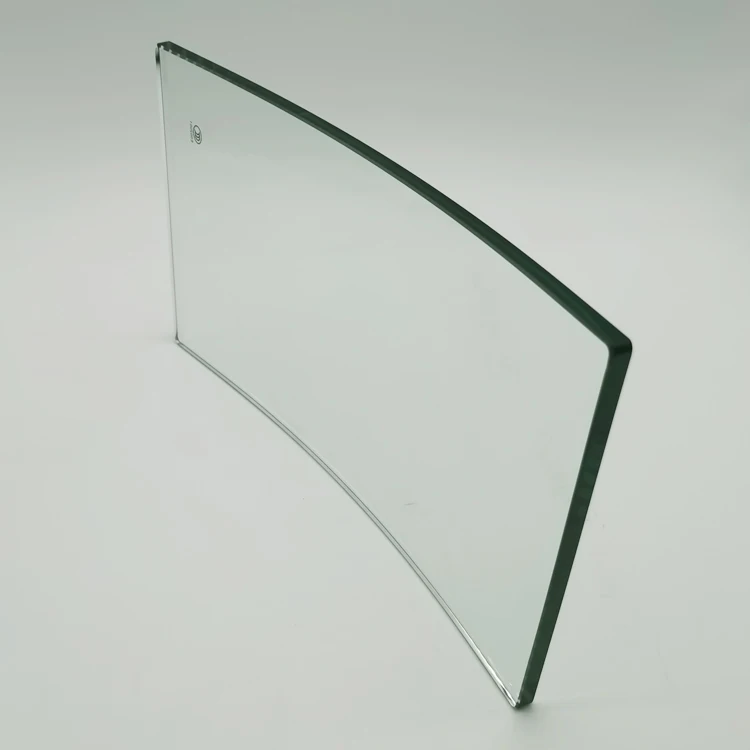 21.52mm exterior laminated curved glass for curtain